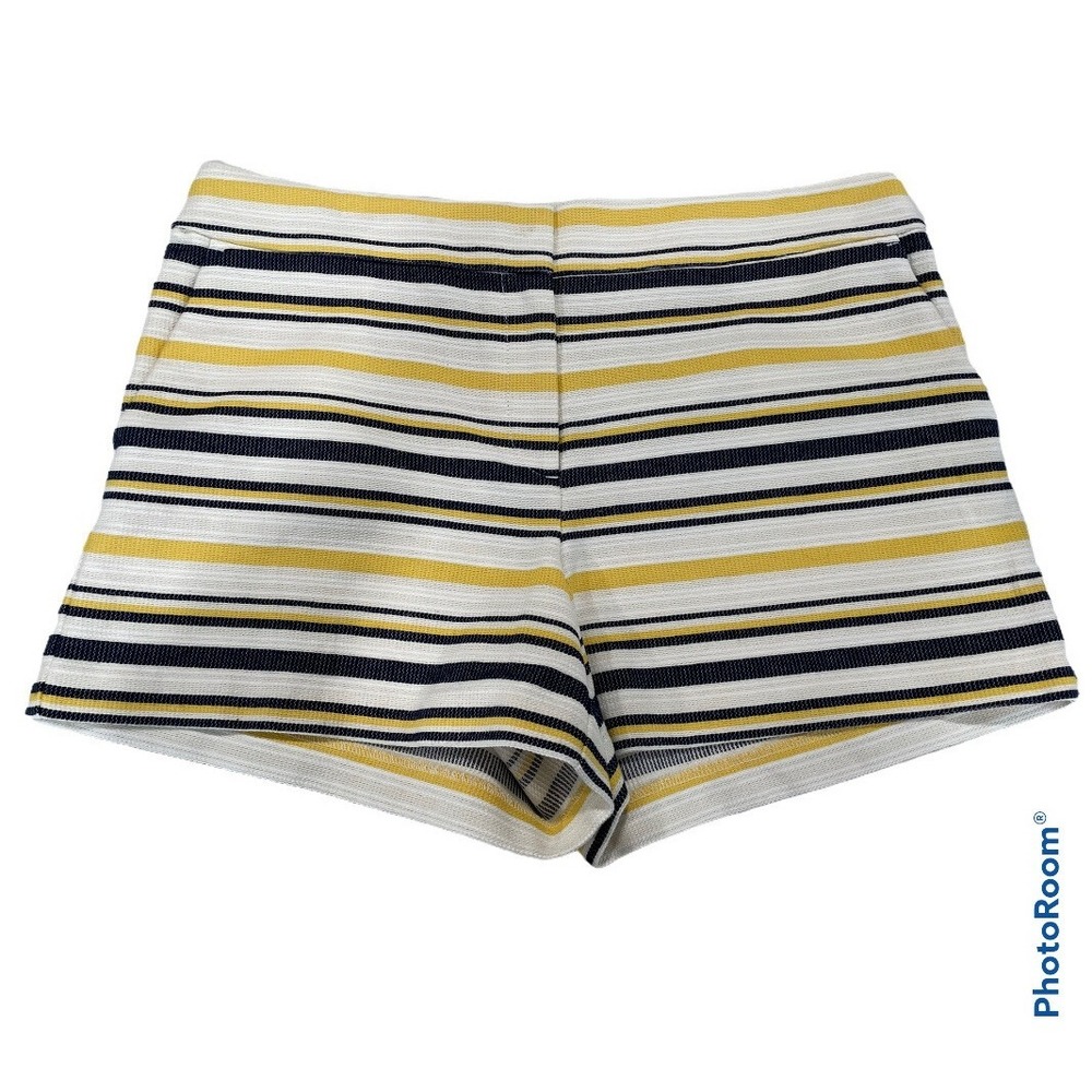 Ann Taylor Loft Shorts Sz 12 Tweed Riviera Short Striped AK22